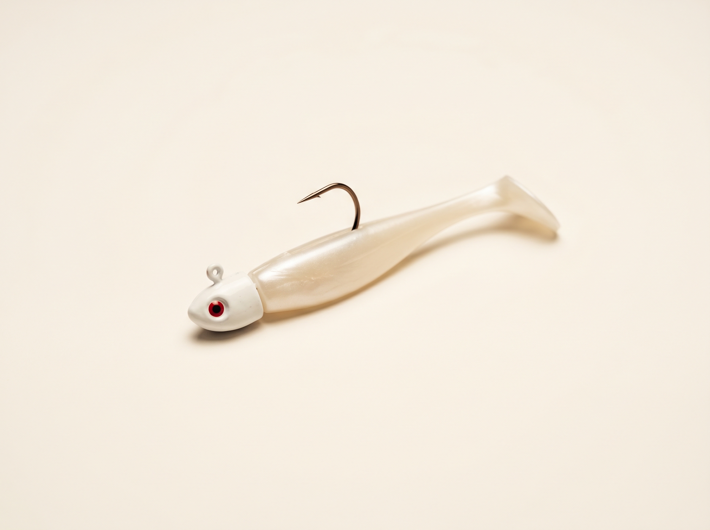 Jighead and soft plastic